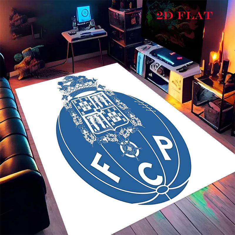 Porto Club Carpet Rug for Living Room Bedroom Home Sofa Decoration,Kids Play Nonslip Floor Mat