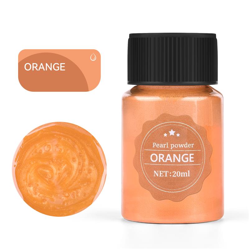 24 Color 10g Epoxy Resin Dye Mica Powder Powdered Pigments Set Resin Mica Pearlescent Resin Pearl Box-Packed Micas Colorants