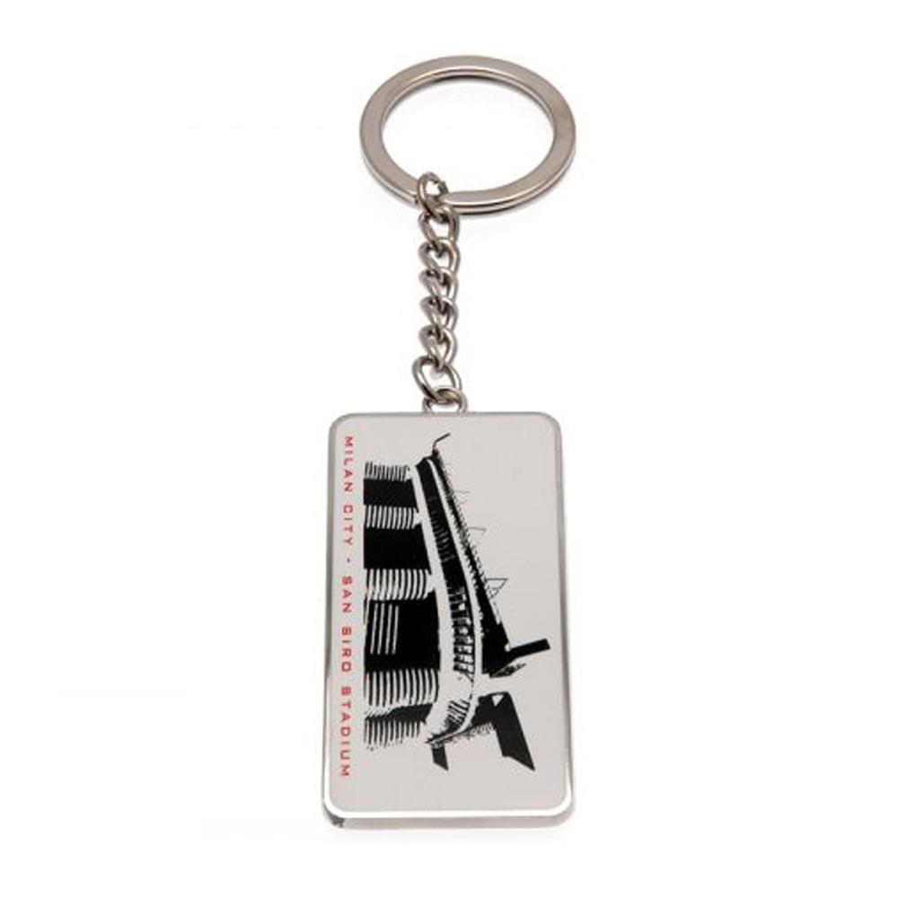 AC Milan Street Sign Keyring