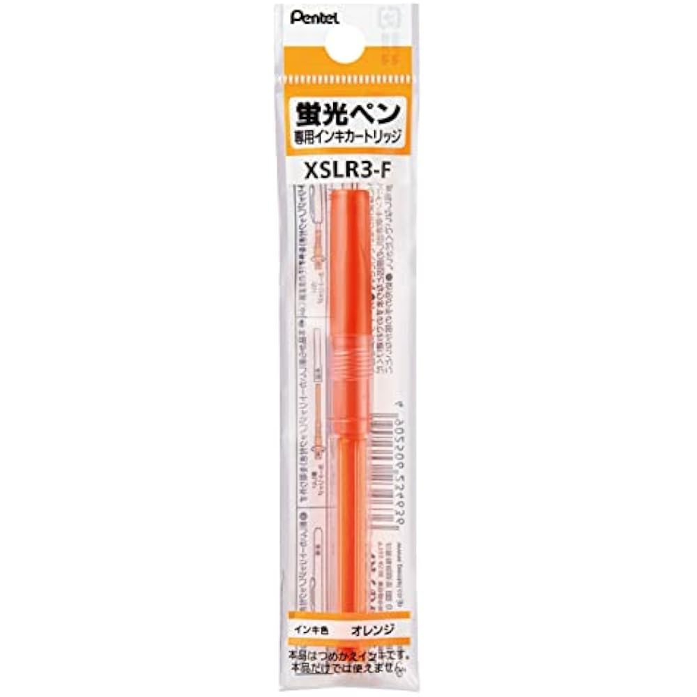 Pentel Highlighter Cartridge Handy Line S XSLR3-F Orange 10