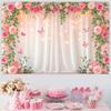 Butterfly Background Birthday Party Decor Kids Adult Wedding Valentine's Day Birthday Party Supplies Baby Shower Photo Backdrop