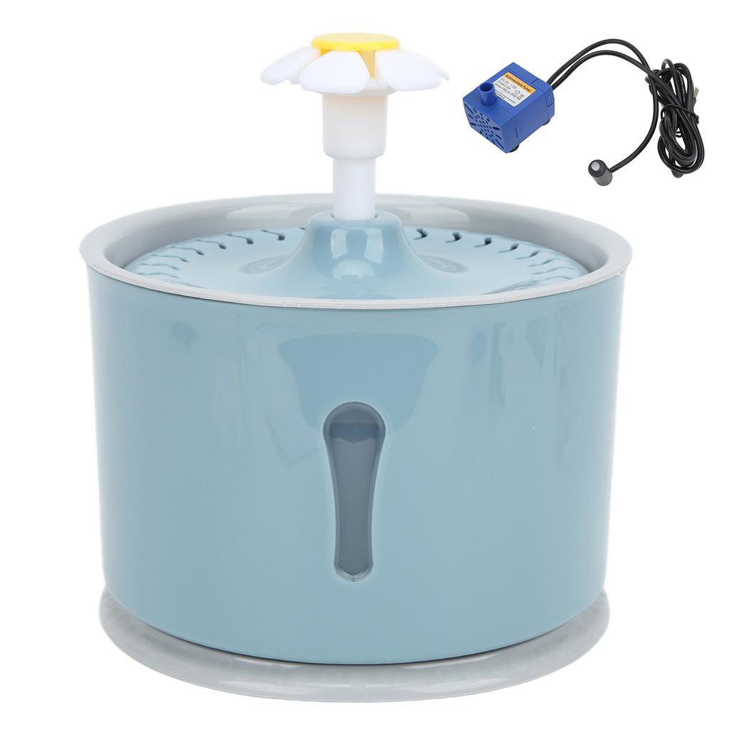 Pet Drinking Fountain Automatic Circulating Water Cat Smart Water Dispenser with Filter and LED