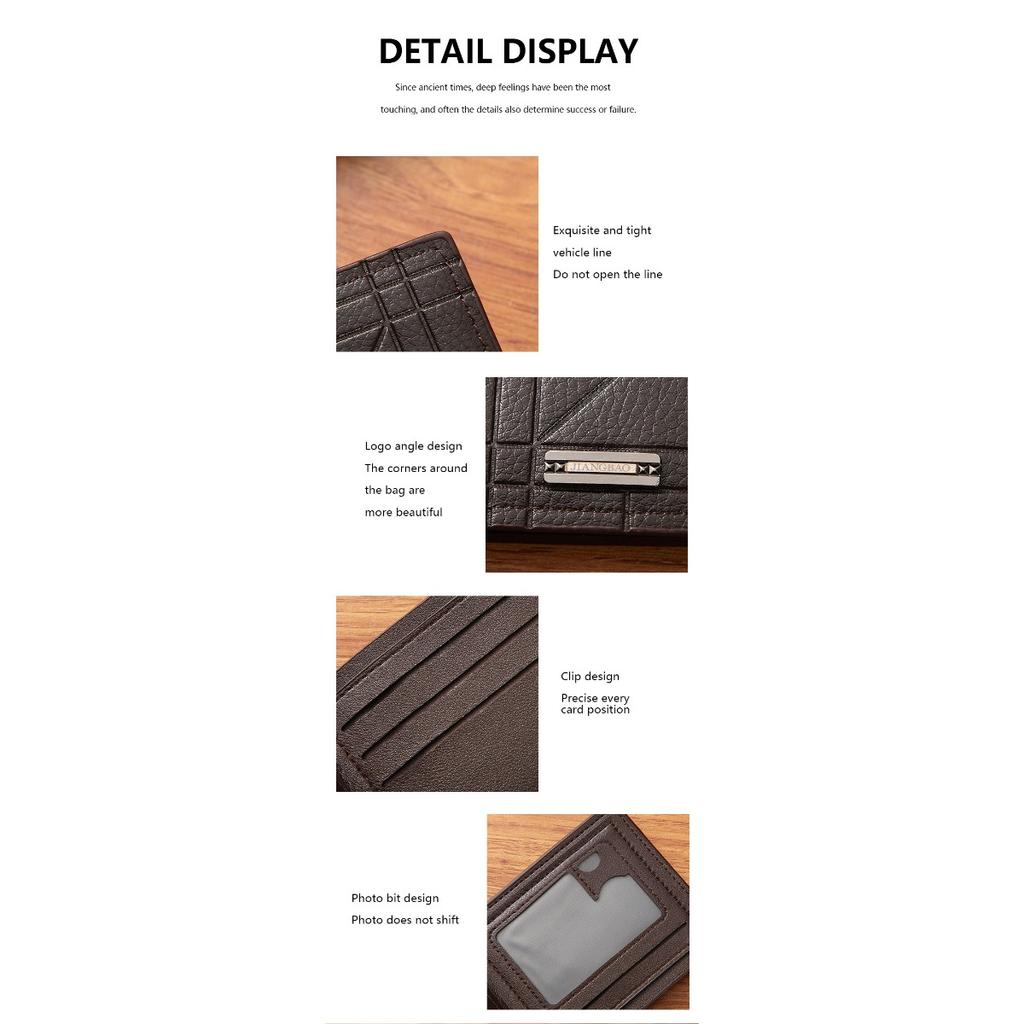 1 Heren Elegante Ultra-dunne Portemonnee van Imitatieleer - Geometrisch Patroon, Grote Capaciteit, Meerdere Kaartsleuven, Duurzaam Zwart Design - Ideaal Vaderdag
