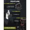 Seikō Sangyō EXEA Delica D5 Drink Holder - Driver Side - Black - E101DC