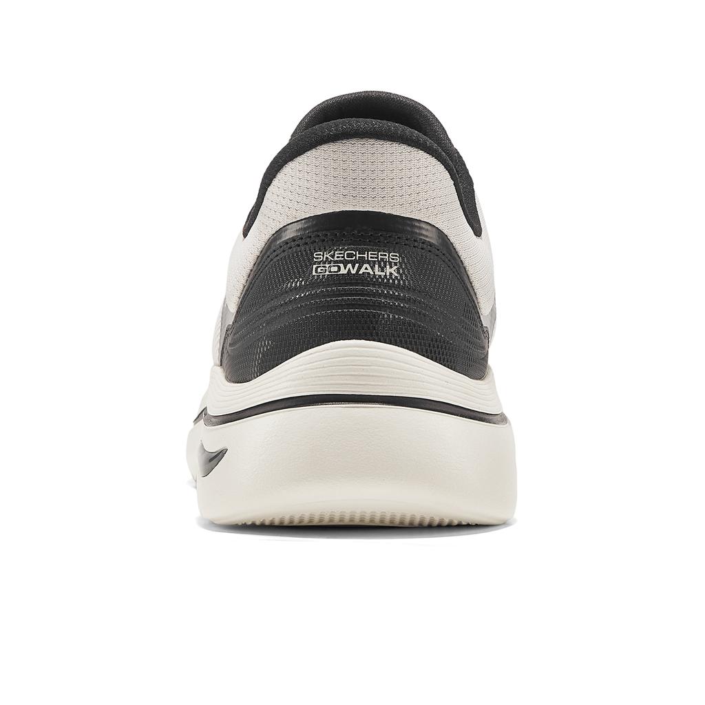 Skechers Go Walk Comfortable Versatile Low-Top Running Shoes Men Sneakers Beige 216653-NAT