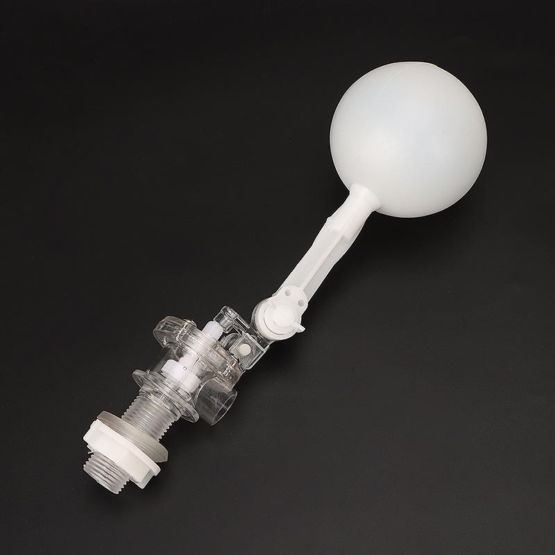 Plastic Floating Ball Valve Fish Tank Water Tank Adjustable Water Inlet Valve Multi Direction Installation Ball Cock