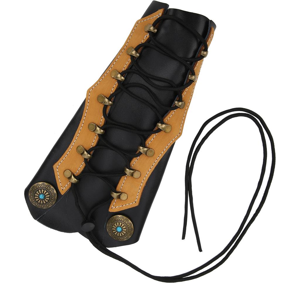 Cowhide Archery Arm Guard Outdoor Arm Protection Archery Arm Guard Accessories