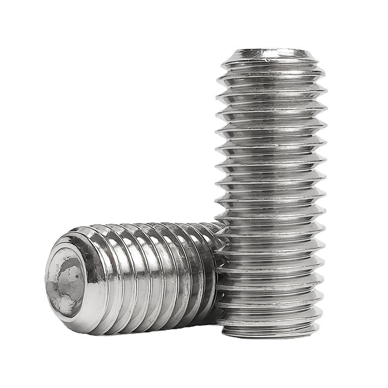 304 Stainless Steel Cup Point Set Screws Kit, Hex Socket Allen Key Grub Screws Assortment , M3 M4 M5 M6 M8 M10 Sizes, DIN 916