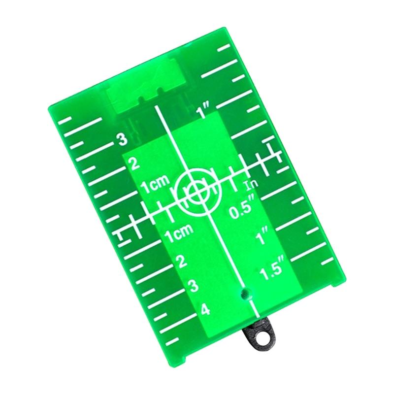 

Lasers Targets, Magnetic Floor Lasers Targets Card Plate for Redness Green BeamLasers Level Leveling Board Tool