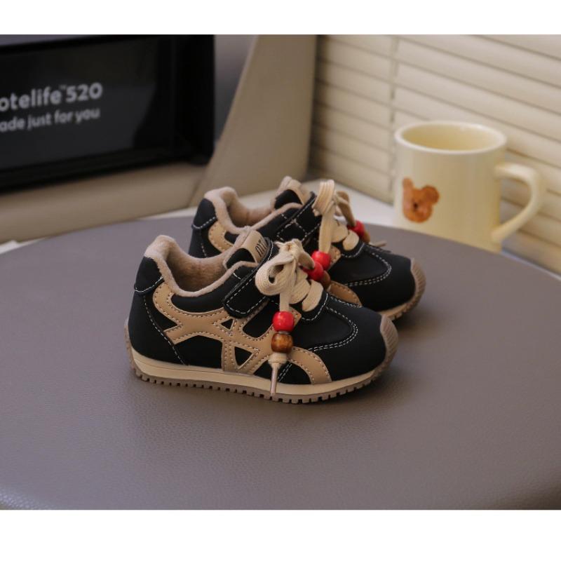 Jungen Fleece-Sneaker Winter Neu 1-3-6 Jahre Kinder Zwei Baumwolle Forrest Gump Schuhe Kindergarten Baby Warme Schuhe