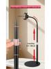 Space-Saving Universal Stand with Metal Base for Phone, Tablet, Fill Light - Adjustable 1/4 Screw Mount