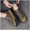 High Quality Leather Casual Shoes for Men Flats Sneakers Luxury Brand Men Tennis Shoes Office Footwear Trend Platform Men‘s Shoe