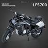 1/12 BENDA LFS700 Diecast Motorcycle Model Toy Replica with Sound & Light Birthday Gift Christmas Gift Collection Bike
