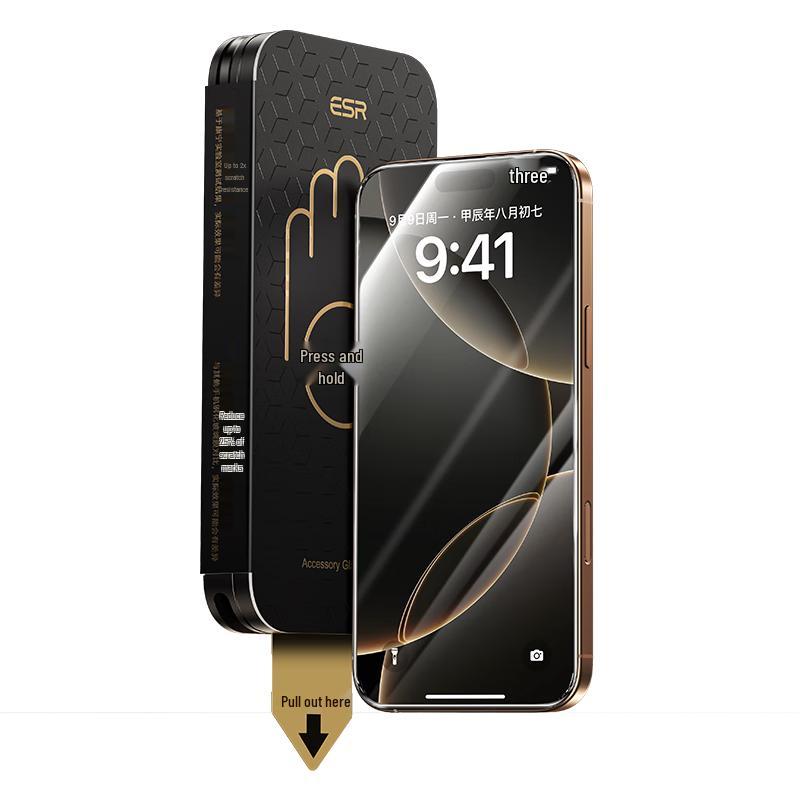 

ESR Corning Authorized Tempered Glass Screen Protector for iPhone 16 Pro / 16 Pro Max iPhone 16 Pro