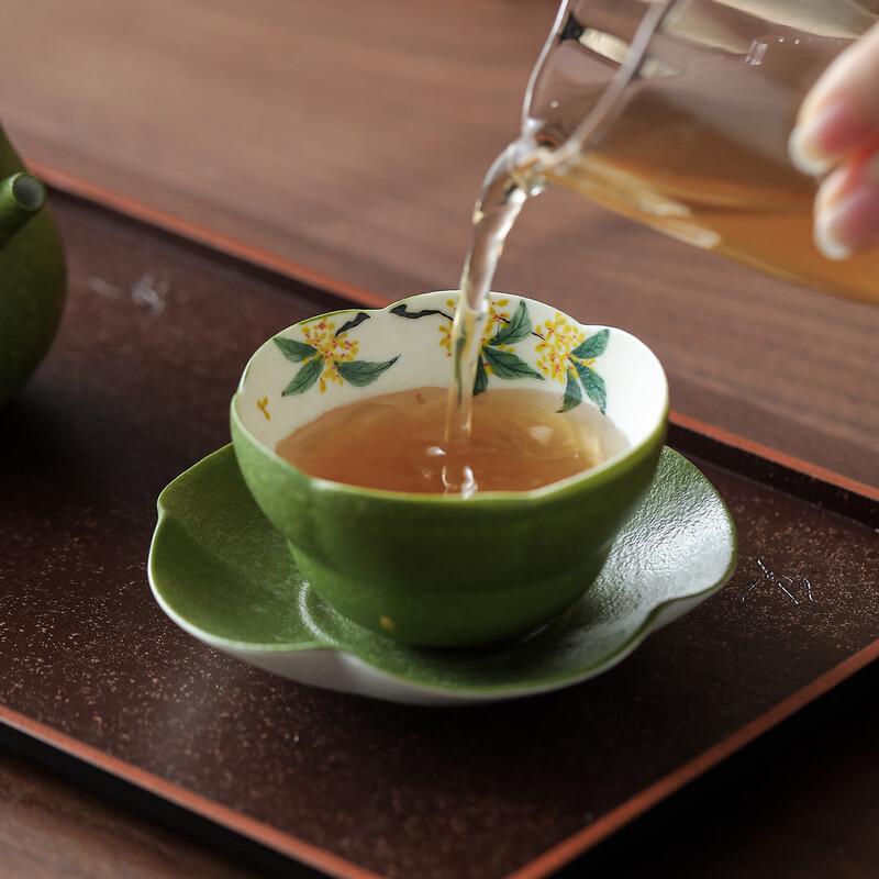 Yipan Hand-painted Ceramic Master Teacup