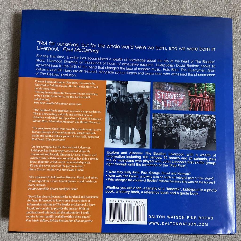 [USED] LIDDYPOOL BIRTHPLACE OF THE BEATLES English book