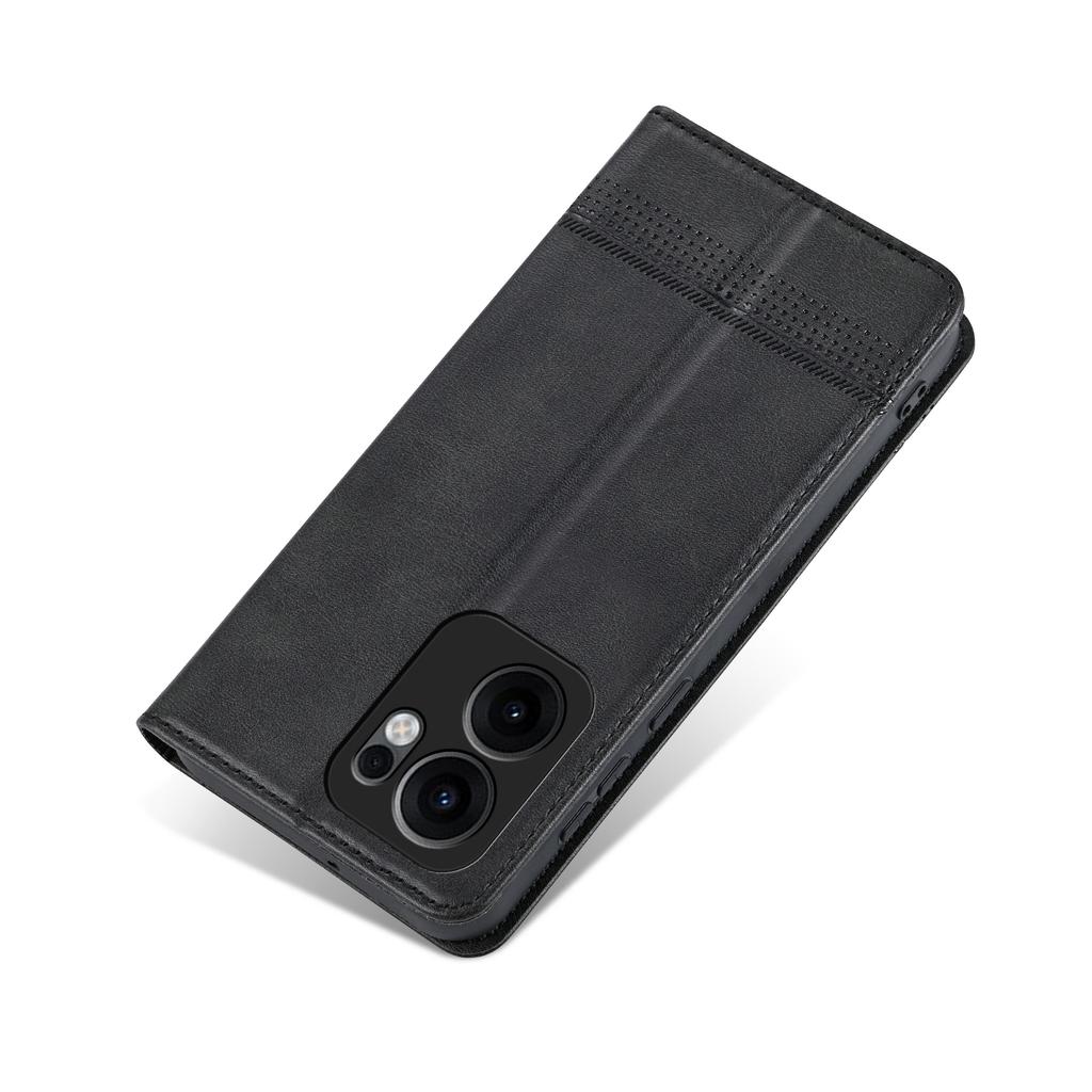 AZNS For Oppo Reno13 F 5G Case Cowhide Texture PU Leather Wallet Phone Cover