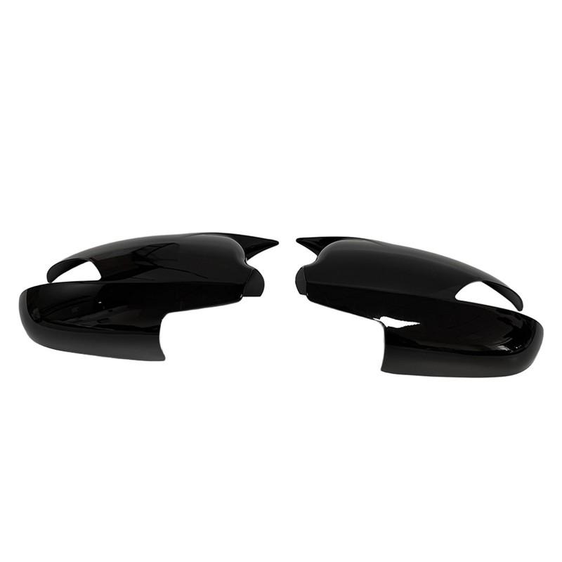 For Hyundai Elantra Avante 2008-2010 2x Car Sticker Rearview Side Mirror Cover Wing Cap Exterior Case Trim Accessories Vehicle