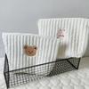 1pc Mommy Bag Cute Print Embroidery Mommy Bag Zipper Newborn Baby Diaper Bag Nappy Pouch Travel Stroller Storage Bags