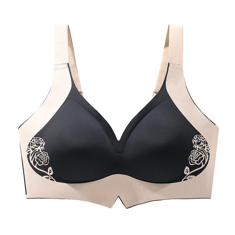 Traceless Large-size Underwear, Women's Soft Support, Pull and Gather To Prevent Sagging, Close Secondary Breasts, Large Breasts and Small Bras.