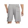 Nike Sport Knit Solid Color Breathable Large Logo Casual Shorts Men Bottoms Gray DM6818-029
