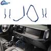 6 set Center Console Dashboard  Dashboard Cover Trim For Ford Bronco +Blue