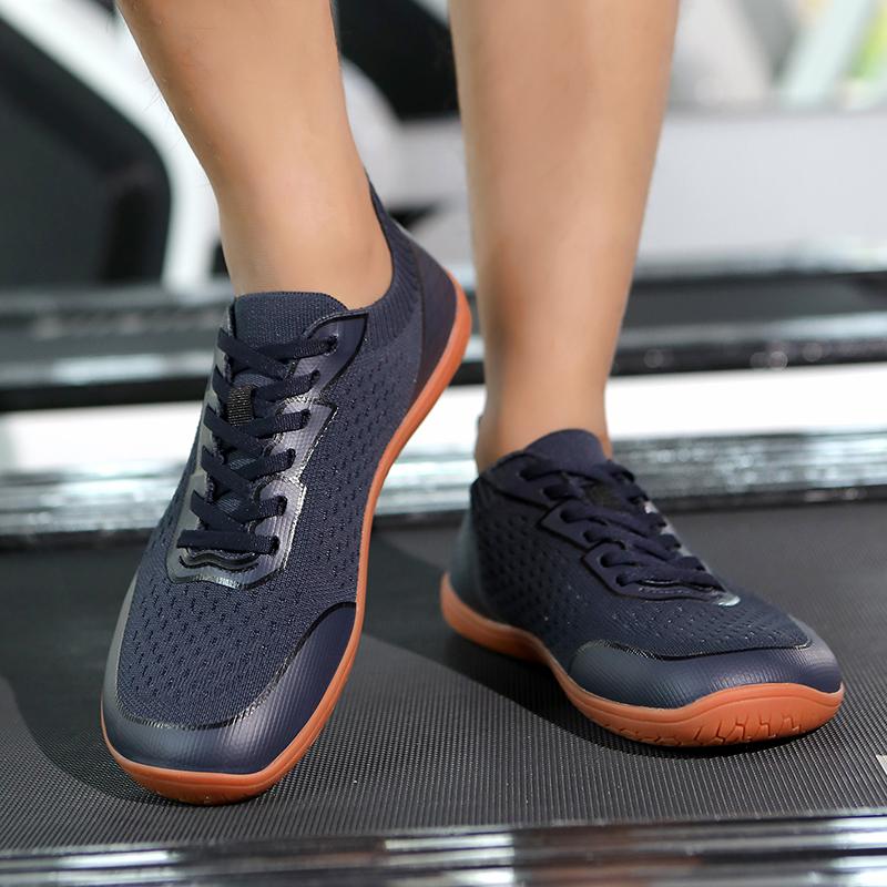 Mesh Wide Toe Casual Sneakers Light Breathable Cross-training Shoes Women Men Non-slip Walking Flat Shoes