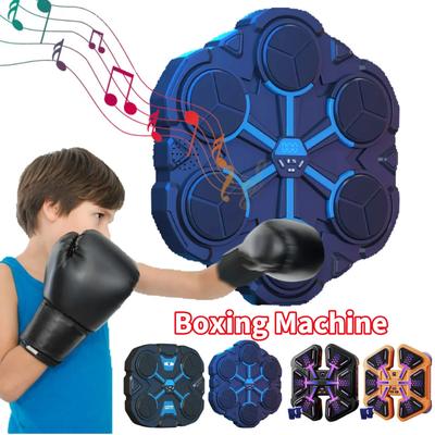 Music Boxing Machine Intelligent Bluetooth Boxing Training Punching Equipment Boxing Wall Target Boxing Simulator For Kid Adults