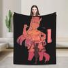 Gold Ship Uma Musume Anime Blanket Flannel Textile Decor  Portable Warm Throw Blanket for Home Outdoor Bedspread