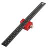 Aluminum Alloy Magnetic Line Limit Ruler Lightweight Marking Gauge Metal Square for DIY Projects & Hardware Installation