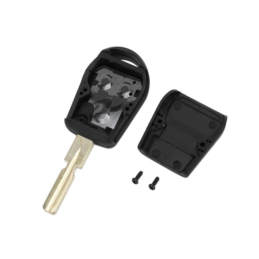HU58 Key Housing 3 Buttons for BMW 740i 1994-2001 750iL 1994-2001 528i 1997-2000