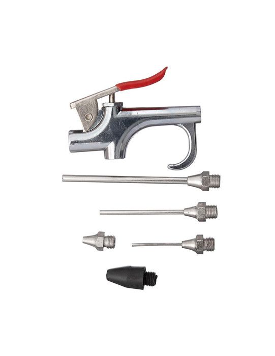 Pistolet de gonflage - 5 pièces - Filaire - Pneumatique