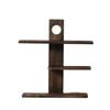 Antique Desktop Storage Shelf Chinese Style Tea Set Rack Retro Desk Shelves  Home Decor