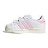 adidas Originals Superstar Breathable Comfortable Durable Low-Top Kids Skate Shoes Pink Kids Sneaker IE8250