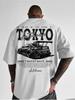 Tokyo Autohome JDM Tuned Car Print On Premium 100 Cotton Unisexs T Shirt Perfect for Summer Urban Street Style