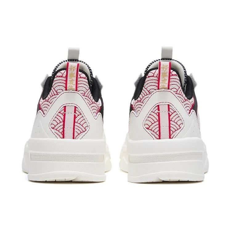 (WMNS) Anta G6 Low 'White Black Red' Women's 122318084-5