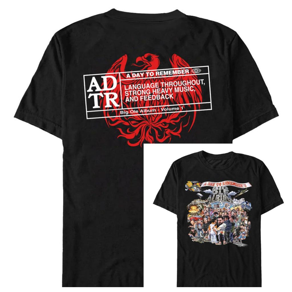 2026 A Day To Remember Cotton Band Shirt Unisex Summer Short Sleeve Fashion Brand Tee Luxury Casual Vintage