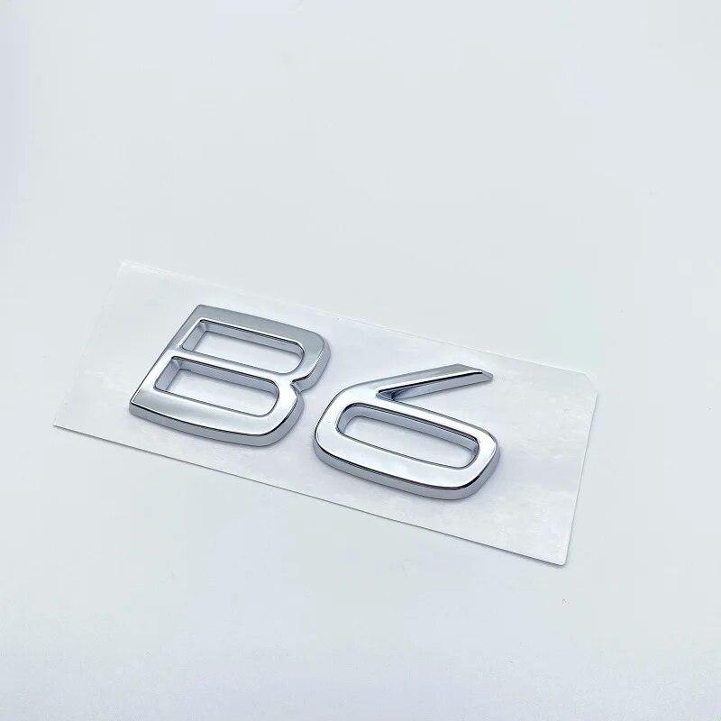 3D AWD T5 T6 T8 B5 B6 Logo Emblem Badge Decal Car Sticker for Volvo S40 S60  S80 S90  Car Trunk Letters Numbers Emblem