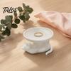 Talos 3D Printed Reclining Cat Jewelry Tray, Cute Ring Holder & Earring Organizer Dish for Dresser Vanity, Decorative Kitten Trinket Bracelets