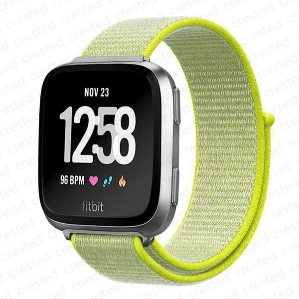 Nylon Loop Strap for Fitbit Versa 4 3 band Smart watch replacment Soft Breathable Sport belt Correa Bracelet Fitbit Sense 2 band