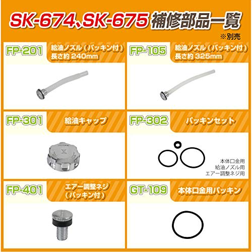 Meltec SK-675 Gasoline Can 20L Fire Service Law Compliant KHK Stainless Steel Plate Thickness 0.8mm