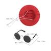 Pet Beret Hat and Sunglasses Set for Halloween Cosplay Party Fashion Costume Accessories for Cats and Dogs Comfortable