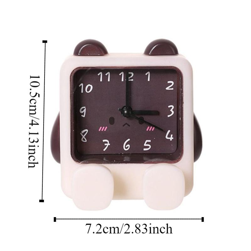 Anti-slip Cartoon Children's Alarm Clock Multi-functional Cell Phone Bracket  Desk Decor