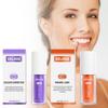 V34 Glossy Purple Toothpaste for Teeth Whitening and Enamel Polish, Gentle Mint Fresh Breath Toothpaste 2pcs
