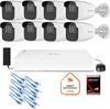 HiLook 8-Camera CCTV Kit IPC-B440H 4MP 4mm PoE Recorder 2TB HDD