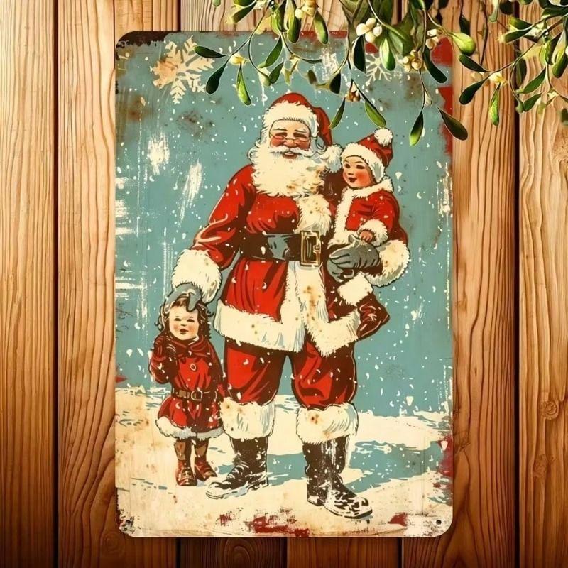 

Retro Metal Wall Art Vintage Home Decor Living Room Picture 20x30 cm