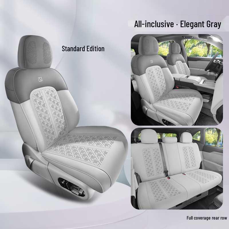 Zeekr 7x All-Season Breathable Suede Seat Cushion Set