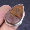 Noreena Jasper Gemstone Handmade 925 Sterling Silver Jewelry Ring Size 7 r1J85