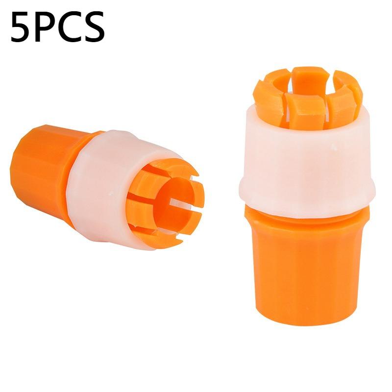 

5 шт. Быстроразъемные соединения для садового шланга Универсальный интерфейс для крана Защита от обратного потока Быстросоединяющиеся фитинги для полива Аксессуары для ремонта труб Новые