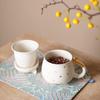 Wan Qian Tang Lucky Cat Ceramic Office Mug with Lid